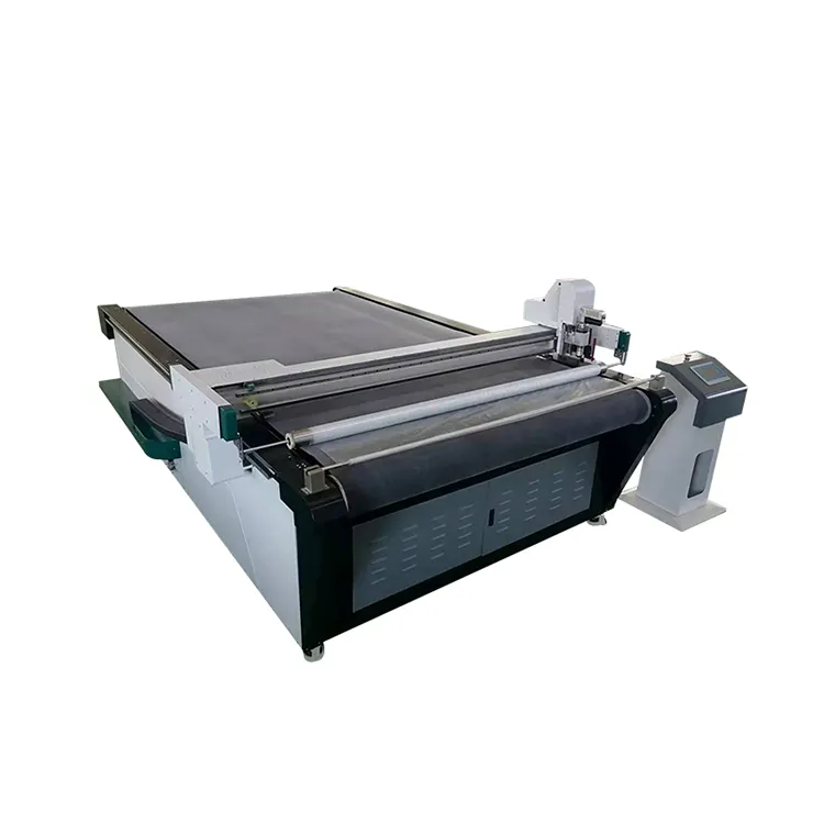 TC deri/bez/tekstil bıçak yuvarlak kesici otomatik kumaş kesme makinesi