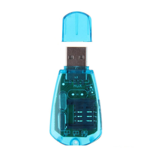 RUIZEINC USB Smart Card Reader Multi-in-One Bank Card & SIM ID Reading IC Electronic Accessory Model RUIZEINC