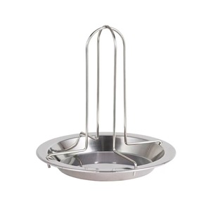 Asador de pollo de acero inoxidable con bandeja para asar al aire libre - Product Image 4