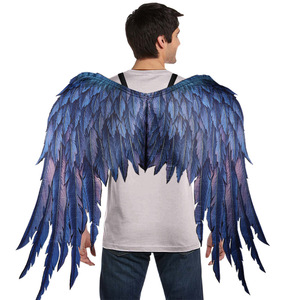 Nueva decoración <span class=keywords><strong>de</strong></span> Halloween Masque Ball Party Costume Prop Owl Mask <span class=keywords><strong>Dragon</strong></span> Wings Set - Product Image 2