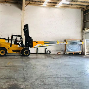 8-метровый механический/гидравлический кран для стекла, навесное оборудование для погрузчика для подъема и перемещения стеклянных листов - Product Image 1