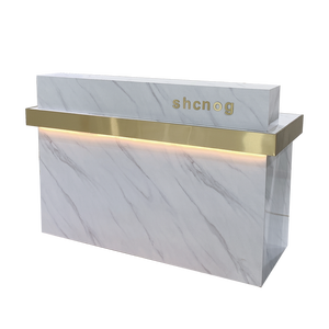 Jincheng moderne simple caisse enregistreuse en bois et en métal très vendue salon de beauté réception de bar réception personnalisée et colorée - Product Image 5