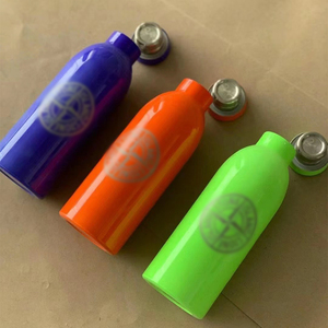 Double Wall 500 ml Stone Thermosensative Water Bottle 17oz Metal Clima <b>Flask</b> Insulated Island Colour Changing Water 24 Bottle - Product Image 2