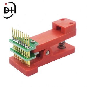 Sonda de prueba para PCB con abrazadera, para descarga y programación, 2.54mm, 9 pines simples - Product Image 5