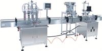 Machine de remplissage automatique à 4 têtes pour liquides, ligne d'embouteillage à prix abordable pour ligne de production