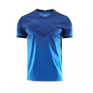 2020 New Jersey Geel Blauw Camiseta Voetbal Shirt Voetbal Slijtage