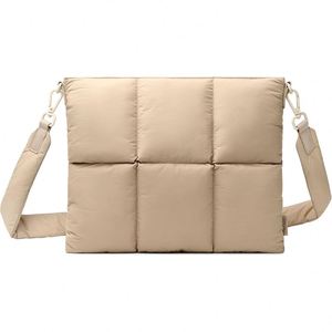 Customized Lightweight Nylon Puffy Tablet Protection <b>Computer</b> <b>Case</b> Sleeve Korean Business Waterproof Quilted Laptop Portable - Product Image 2