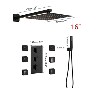 Термостатический смеситель для душа, 16 дюймов - Product Image 5