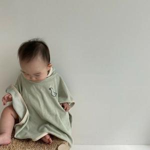 <span class=keywords><strong>Serviette</strong></span> absorbante et épaisse 100% en coton biologique, <span class=keywords><strong>serviette</strong></span> à capuche, peignoir de bain pour bébé - Product Image 4