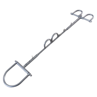 Barre d'épandage en métal Cadre de retenue SM Bondage Fetish Gear K9 Cadre Menottes Manille de cheville Dispositif de retenue à genoux