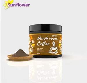 개인 라벨/OEM 버섯 커피 동충하초 차가 레이시 라이온스 갈기 Ashwaganda 마카 Rhodiola Rosea 인스턴트 커피 판매 - Product Image 1