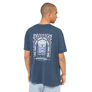 Summer Vintage Oversized All Print Men's T-Shirt High Quality Acid Washed 100% Cotton Custom Print - Product Image 4