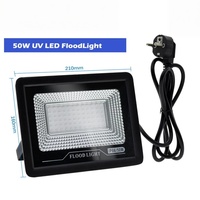 Lampu Sorot LED UV yang Dapat Disesuaikan, Tahan Air IP66, Lampu Ultraviolet UVA untuk Pengerasan Resin, Pesta Cahaya, Instalasi Seni