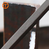 T8 acier métal trois carré triangle couteau main lime outil