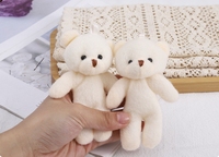 Lindo Mini Oso de Peluche, Muñeco Suave, Peluches Pequeños, Juguetes de Peluche, Ositos de Peluche, Llaveros