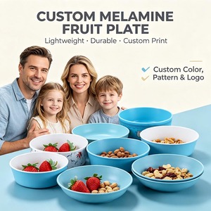 Bol carré en mélamine personnalisé 13x13x5,8 cm – Sans BPA, compatible lave-vaisselle, motifs imprimés OEM/ODM pour enfants et usage commercial - Product Image 3