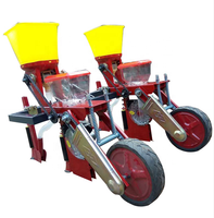 Semoir à 2 rangs pour tracteur, machine à planter du maïs avec engrais