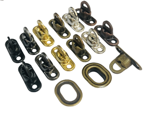 Büyük Boy Döner Kilitli Denizcilik Bağlantı Elemanları Kuşgözü Saplaması Metal Pirinç Çevre Dostu Anti-Montaj 11mm/8mm Oval Kanvas Çantalar - Product Image 1
