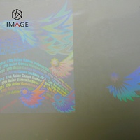 Pochettes holographiques transparentes, pièces, format A3, pour étiquette d'identité, pour les événements de grande taille