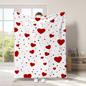 Manta <span class=keywords><strong>de</strong></span> Felpa Suave con Diseño <span class=keywords><strong>de</strong></span> Jesús para el Día <span class=keywords><strong>de</strong></span> San Valentín 2026, Manta para Siesta, Manta para Sofá, Manta <span class=keywords><strong>de</strong></span> Cartón 20251210 - Product Image 1