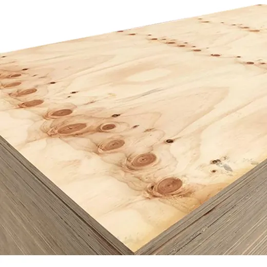 Lowes Price 4*8 18mm Pine CDX Exterior Plywood for Mexican Market