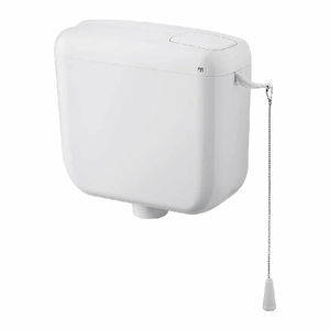 Réservoir de toilette haut de gamme 42 cm de largeur, 46,5 cm de longueur, blanc, modèle Bianca - Product Image 1