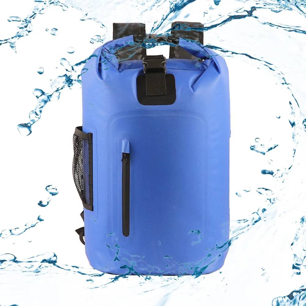 Oem/Odm Tas Tahan الهواء 20L 30L 40L Pvc النايلون Hik التخييم Diveable متعددة وظيفة المياه واقية حقيبة ظهر قاسية للماء حقيبة