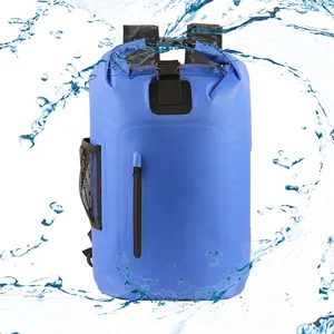 Oem/Odm Tas Tahan Air 20l 30l 40l Pvc Nylon Hik Camping Duikbaar Multifunctionele Waterdichte Droge Rugzak