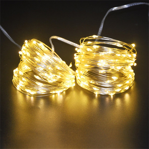 LED 문자열 요정 배터리 상자 구리 와이어 문자열 조명 축제 장식 요정 조명 갈 랜드 - Product Image 6