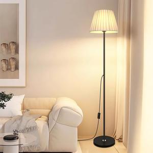 Lámpara <span class=keywords><strong>de</strong></span> <span class=keywords><strong>Pie</strong></span> LED Moderna <span class=keywords><strong>de</strong></span> 9W, 3 Temperaturas <span class=keywords><strong>de</strong></span> Color, Negra, con Pedal, para <span class=keywords><strong>Lectura</strong></span>, Dormitorio, Estudio, Oficina, Hotel - Product Image 2