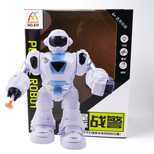 Personalizável venda quente bateria operado espaço movendo robô com luz e música robô brinquedos para crianças - Product Image 4