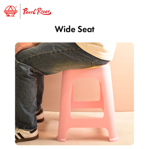 Stackable Plastic Chair <b>with</b> Fine Grain Detail Easy to Store and Clean - Product Image 2