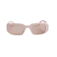 Sonnenbrille Mit Logo luxe rétro lunettes de soleil petit cadre carré rectangulaire Pc unisexe Uv400 lentilles optiques lunettes de soleil