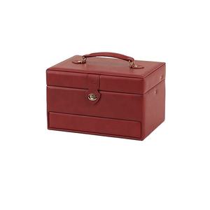 Customized logo Three-layer <b>Drawer</b> Jewelry <b>Box</b> Light Luxury Multi-functional PU Leather <b>Storage</b> <b>Box</b> Large Capacity Jewelry <b>Box</b> - Product Image 3