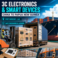 Fret maritime DDP vers Port Moresby, Papouasie-Nouvelle-Guinée, agent maritime de Shanghai, Chine, pour les appareils électroniques et les appareils intelligents