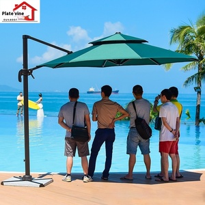 Sombrilla moderna para exteriores, sombrilla grande para playa, Gazebo, puesto de poste, sombrilla romana para Villa, terraza, patio, protección solar para exteriores - Product Image 2