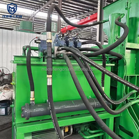 Presse à balles carrées compacte hydraulique pour ensilage, haute vitesse, prête à l'emploi agricole, pour les opérations d'élevage