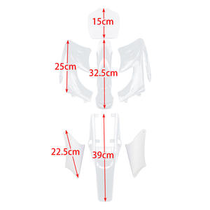 녹색 플라스틱 펜더 페어링 키트 작은 아폴로 미니 모토 키즈 먼지 자전거 2 스트로크 47cc & 49cc 50cc 70cc - Product Image 2