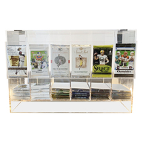 Distributeur de cartes Pokémon personnalisé OEM à 6 emplacements, distributeur de boosters en acrylique, distributeur de cartes à 36 emplacements, vitrine pour cartes Pokémon ETB TCG MTG