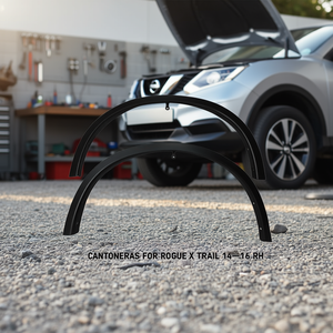 Élargisseurs d'ailes en acier pour Nissan Rogue X Trail 14-16 RH, pièces de carrosserie automobiles neuves de remplacement - Product Image 2
