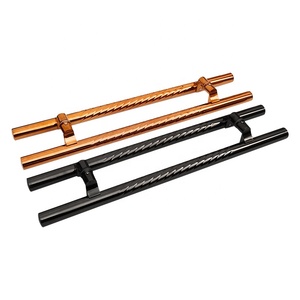 En gros En Acier Inoxydable en Forme de H Intérieur Poignées Rosette Sur Rosace Poignée de Traction de Porte En Bois - Product Image 6