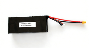 <span class=keywords><strong>Pack</strong></span> de batteries au lithium <span class=keywords><strong>Samsung</strong></span> INR21700-50S |   29,6V <span class=keywords><strong>10000mAh</strong></span> 50/60A 10C |   Cathode LiCoO2 |   Prise XT60 10AWG |   pour drone - Product Image 3