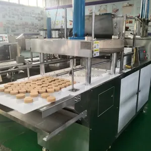 Máquina de molde para biscoitos de coco, molde para fazer biscoitos, equipamento de padaria para fazer bolos de feijão mung, nas Filipinas, venda