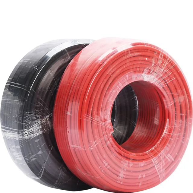 Heating PV Connector Extension Cable Stranded Copper 4 AWG PVC Insulation 6mm 4mm 110V/230V