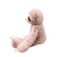 Peluche paresseux lestée de haute qualité, mignonne, jouets en peluche lestés pour enfants, peluche douce lestée, animal en peluche personnalisé, vente en gros