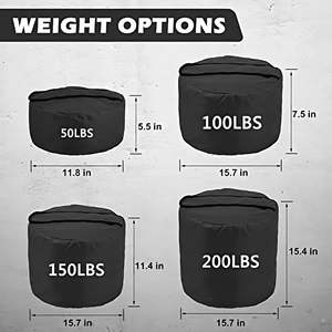 ถุงทรายคลาสสิกแบบหนาพิเศษสำหรับออกกำลังกาย พร้อมหูจับ 8 จุด สำหรับฝึกซ้อมด้วยน้ำหนัก  ตัวอย่างสินค้าฟรี - Product Image 4