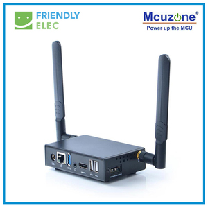 Boîtier en alliage de tôle NanoPC T4 compatible ELEC avec antennes optionnelles pour ordinateur monocarte - Product Image 2