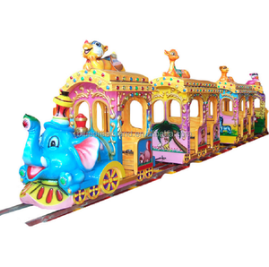 Parque de atracciones Tren de pista de batería eléctrica turística para adultos y niños para ventas Paseos para niños para área de juegos Paseos en interiores 001 - Product Image 6