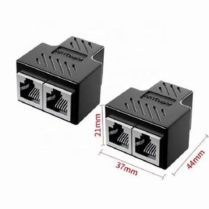 工厂批发 RJ11 6P6C 母对母耦合器 1 对 2 分路器 3 端口 PCB 连接电话线连接器 - Product Image 5