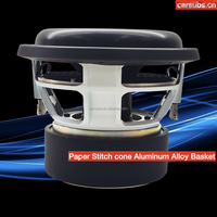 Subwoofer de voiture 10 pouces FS 28Hz à basses puissantes, haut-parleur de compétition, 1200W RMS, robuste, 12 pouces, 2400W de crête SPL